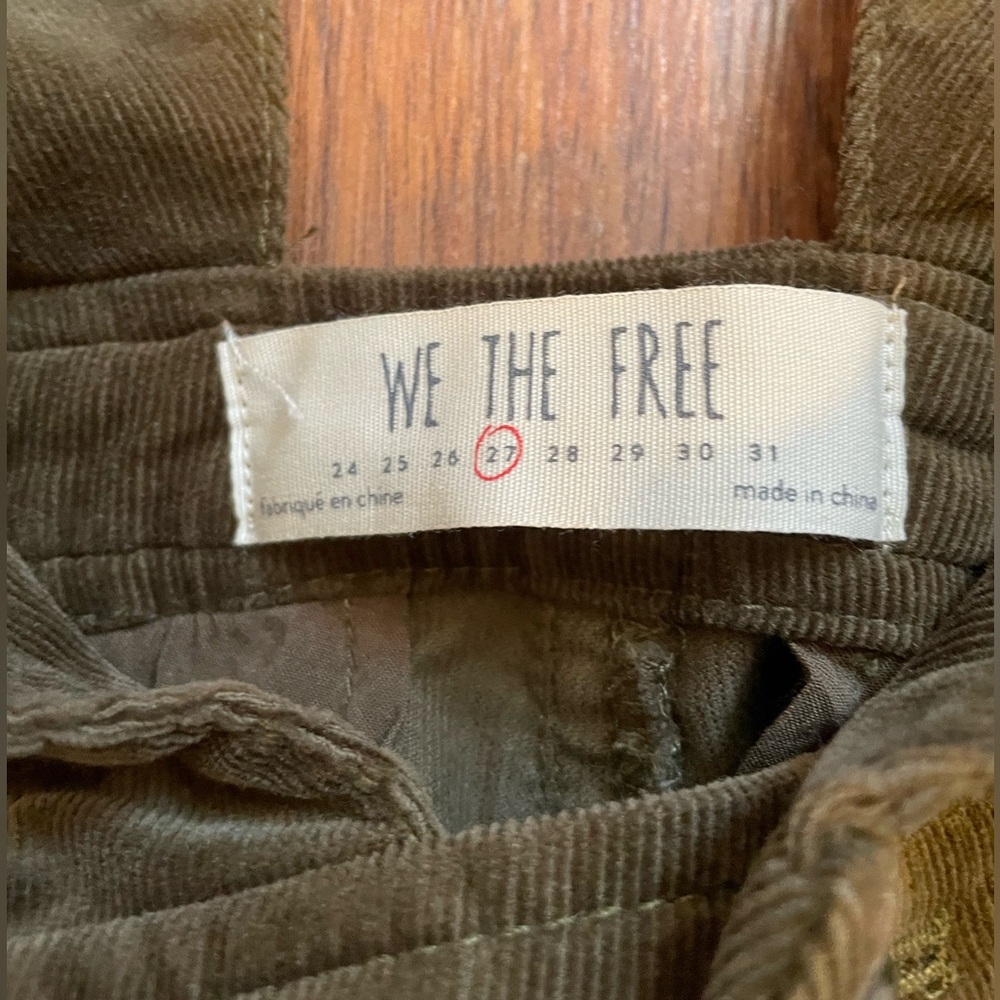 Free People Old School Love wide leg corduroy overalls - Picture 6 of 12